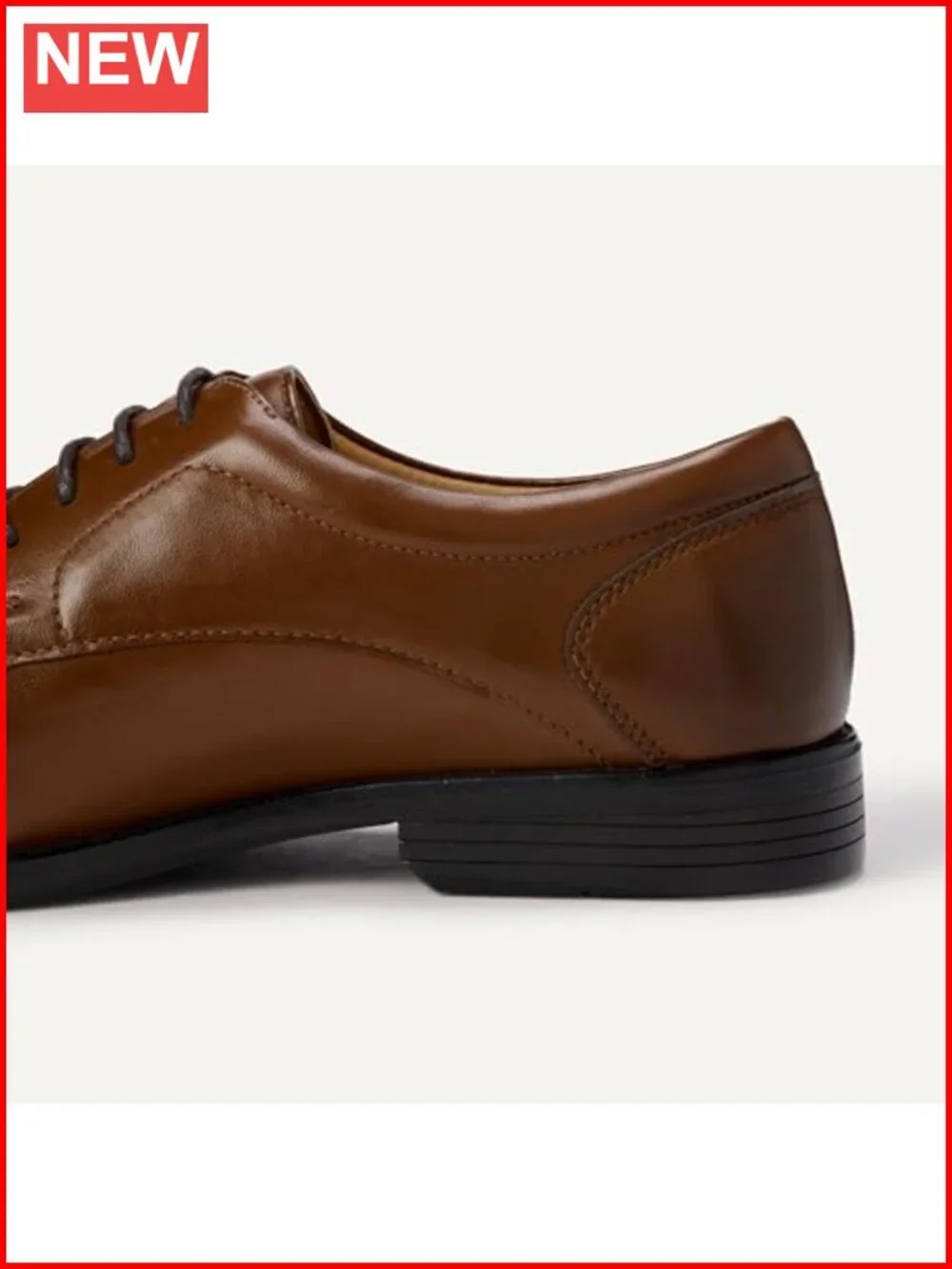 Men's Twin Seam Square Toe Derby Dress Shoes Faux Leather